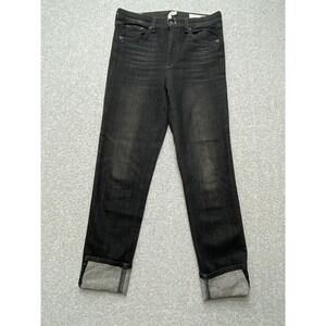 Rag And Bone Womens‎ Jeans 28x24 Black Jean High Rise Ankle Skinny Tag 29